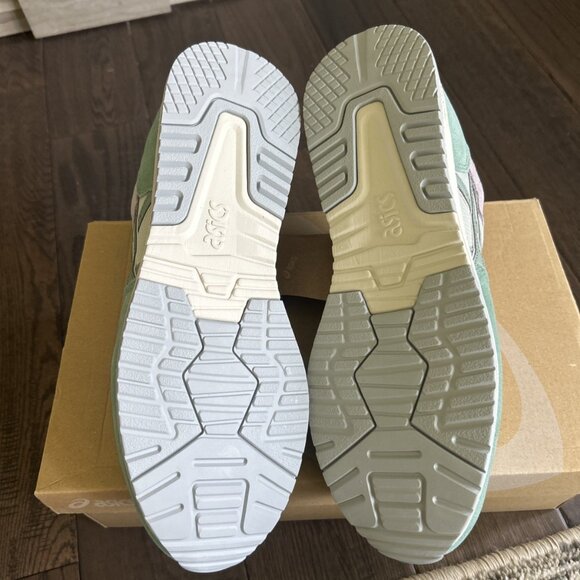 asics Lyte Classic Sneakers Men's Size 11 Light Sage/ Slate Grey 1201A477-023 - Picture 6 of 7